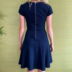 Banana Republic | Cap Sleeve A-Line dress in Navy
